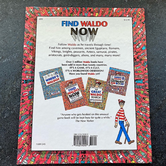 Find Waldo Now - Red Hardcover Book 
c.1988 by Martin Handford - Picture 2 of 12